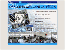 Tablet Screenshot of officinaverga.com